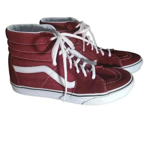 Vans Other - Vans SK8-Hi Skate Unisex Red Shoes